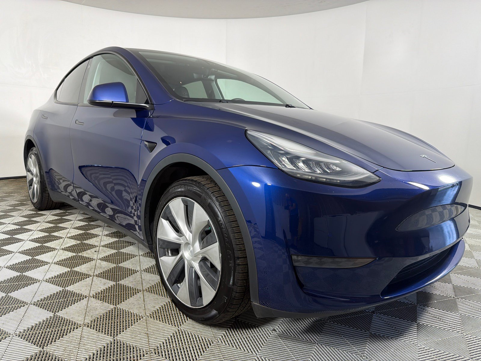 Used 2020 Blue Tesla Long Range image 1