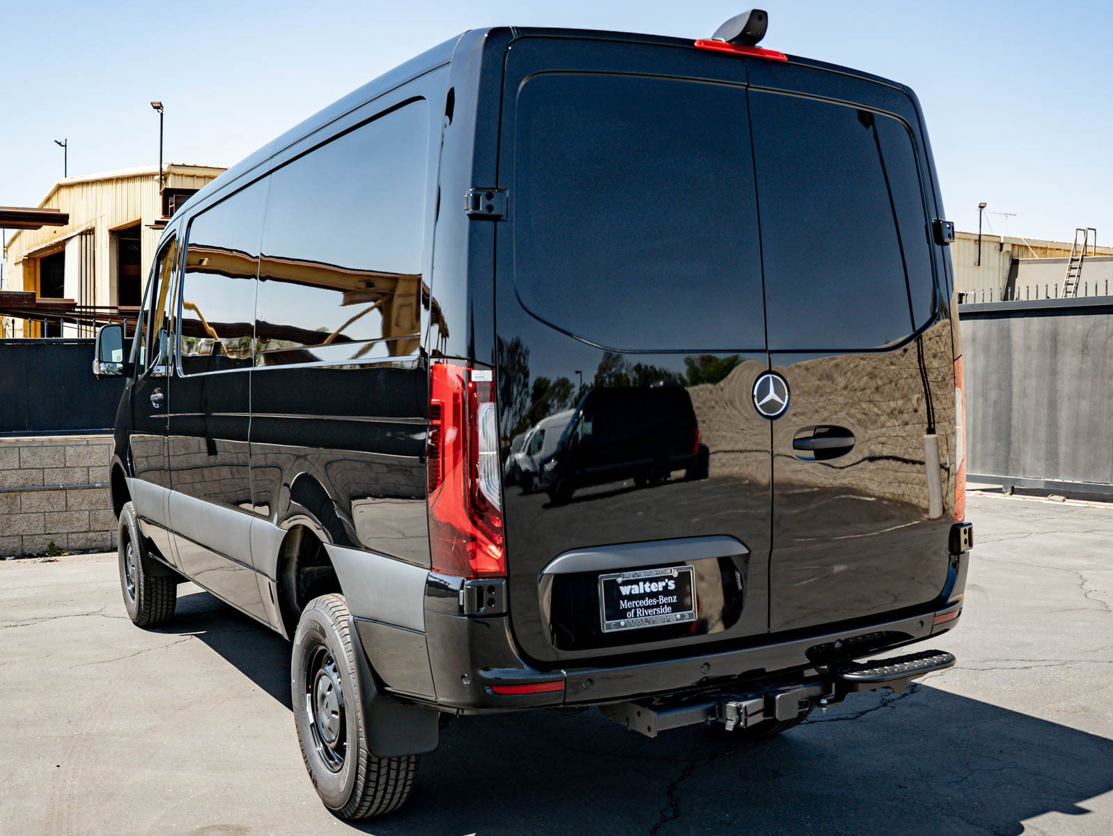 New 2026 Obsidian Black Metallic Mercedes-Benz 2500 Standard Roof I4 Diesel HO 144 AWD image 4