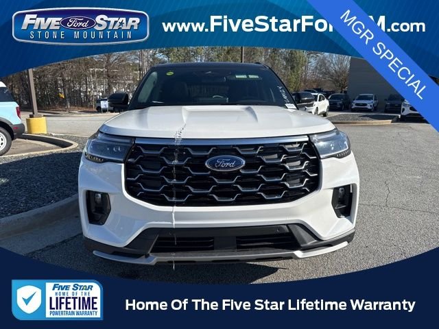 New 2026 Star White Metallic Tri-Coat Ford Platinum image 4