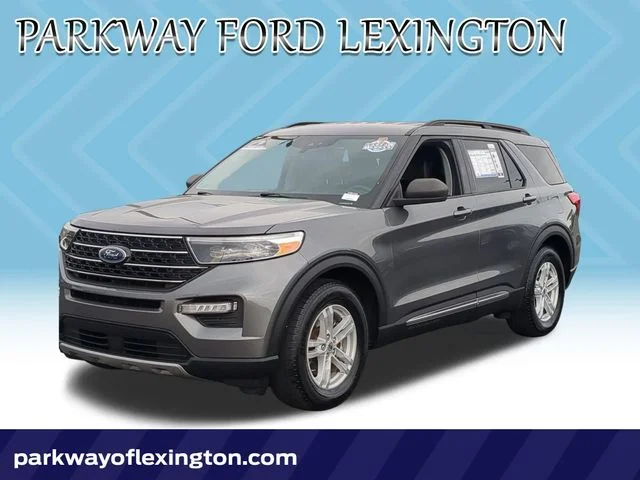 Used 2021 Gray Ford XLT image 1