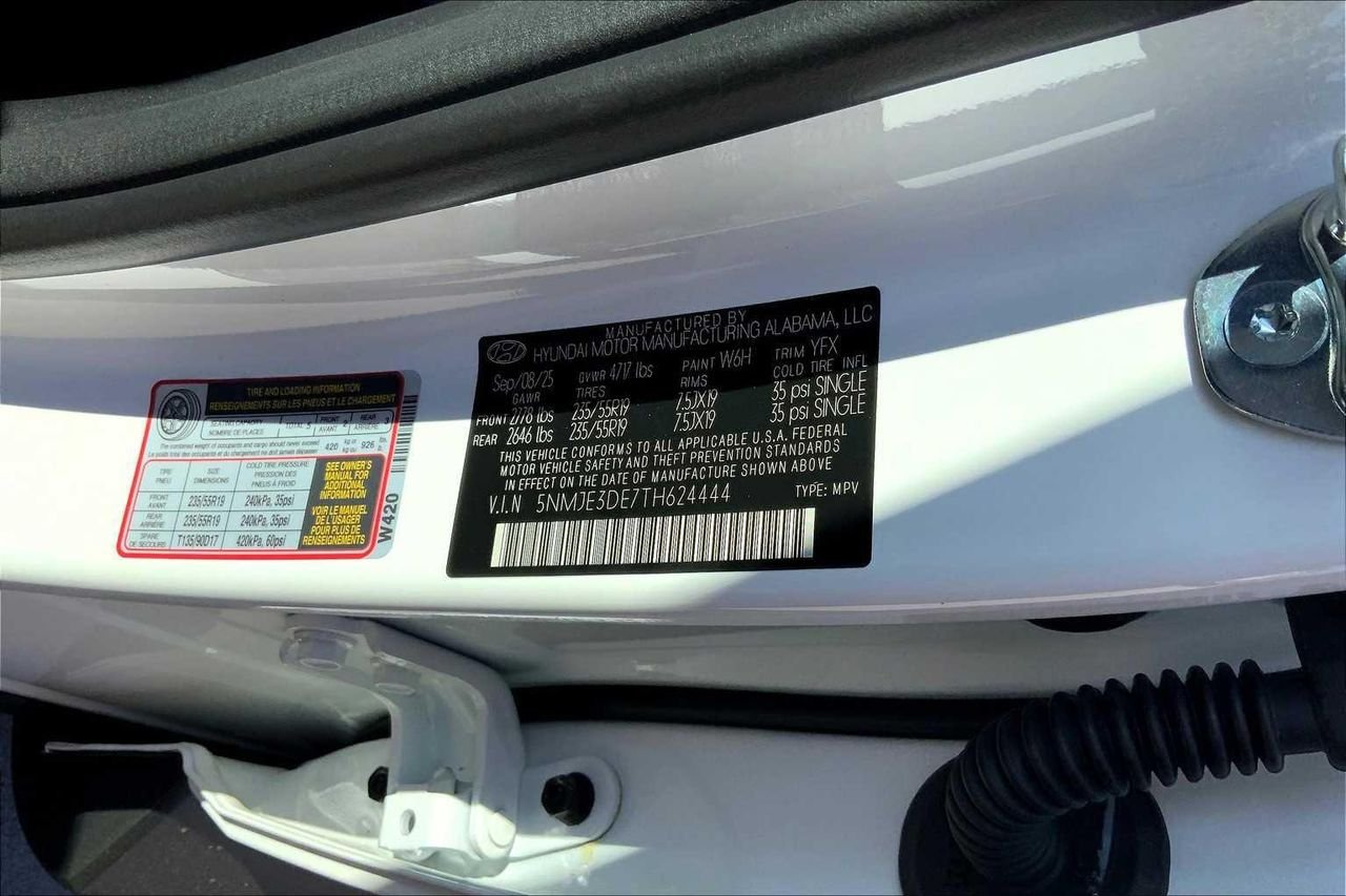 New 2026 Serenity White Pearl Hyundai Limited FWD image 19