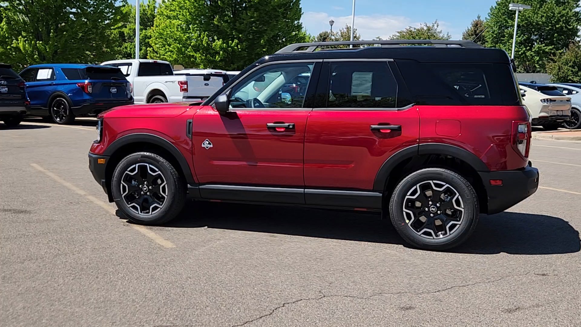 New 2026 Ruby Red Metallic Tinted Clearcoat Ford Outer Banks image 22