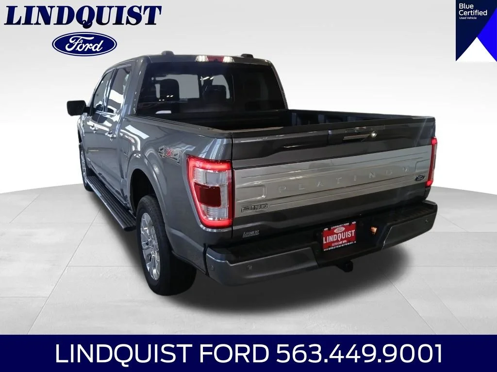 Certified Used 2022 Gray Metallic Ford Platinum image 7