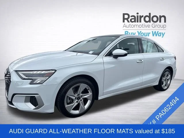 Used 2023 Glacier White Audi Premium image 3