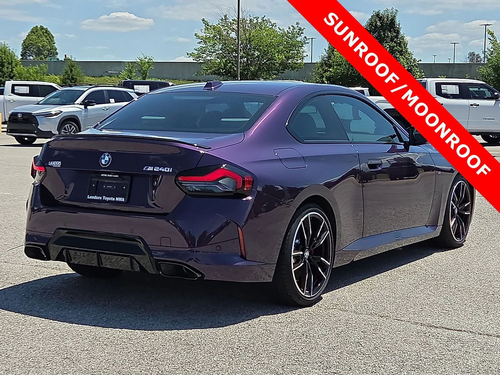 Used 2025 Thundernight Metallic BMW M240i image 5