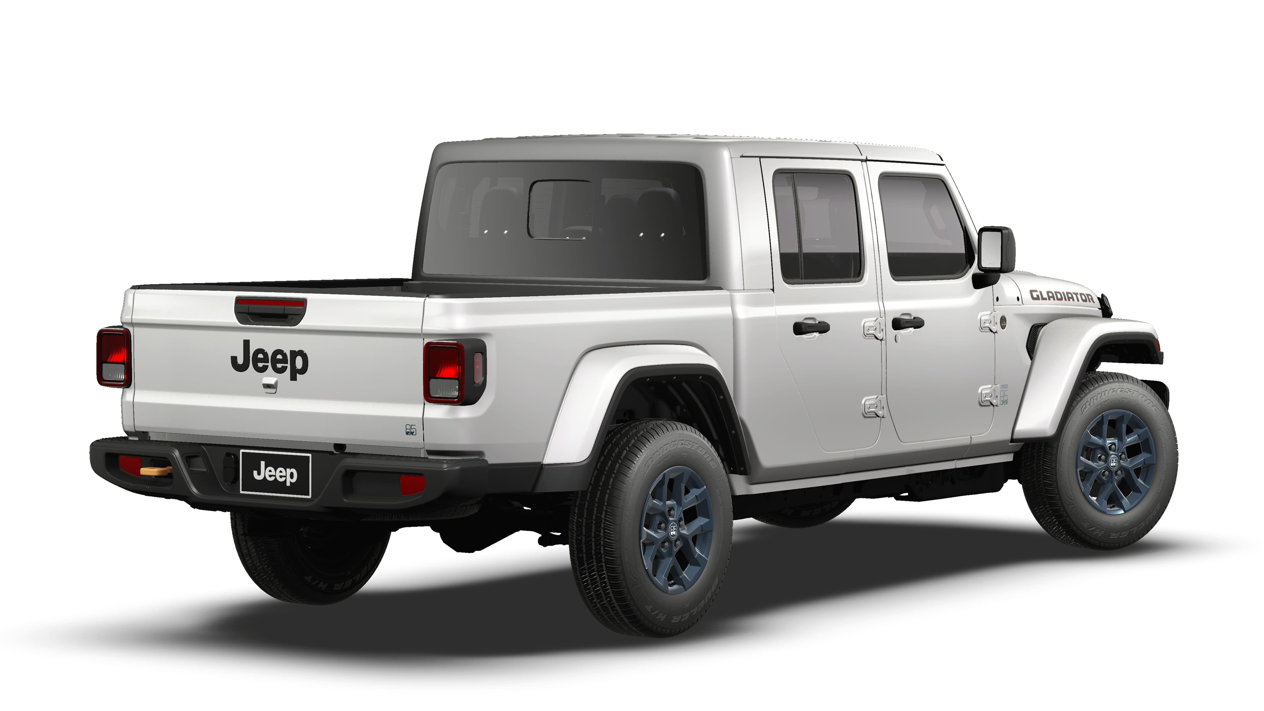 New 2026 Bright White Clear-Coat Exterior Paint Jeep  image 2