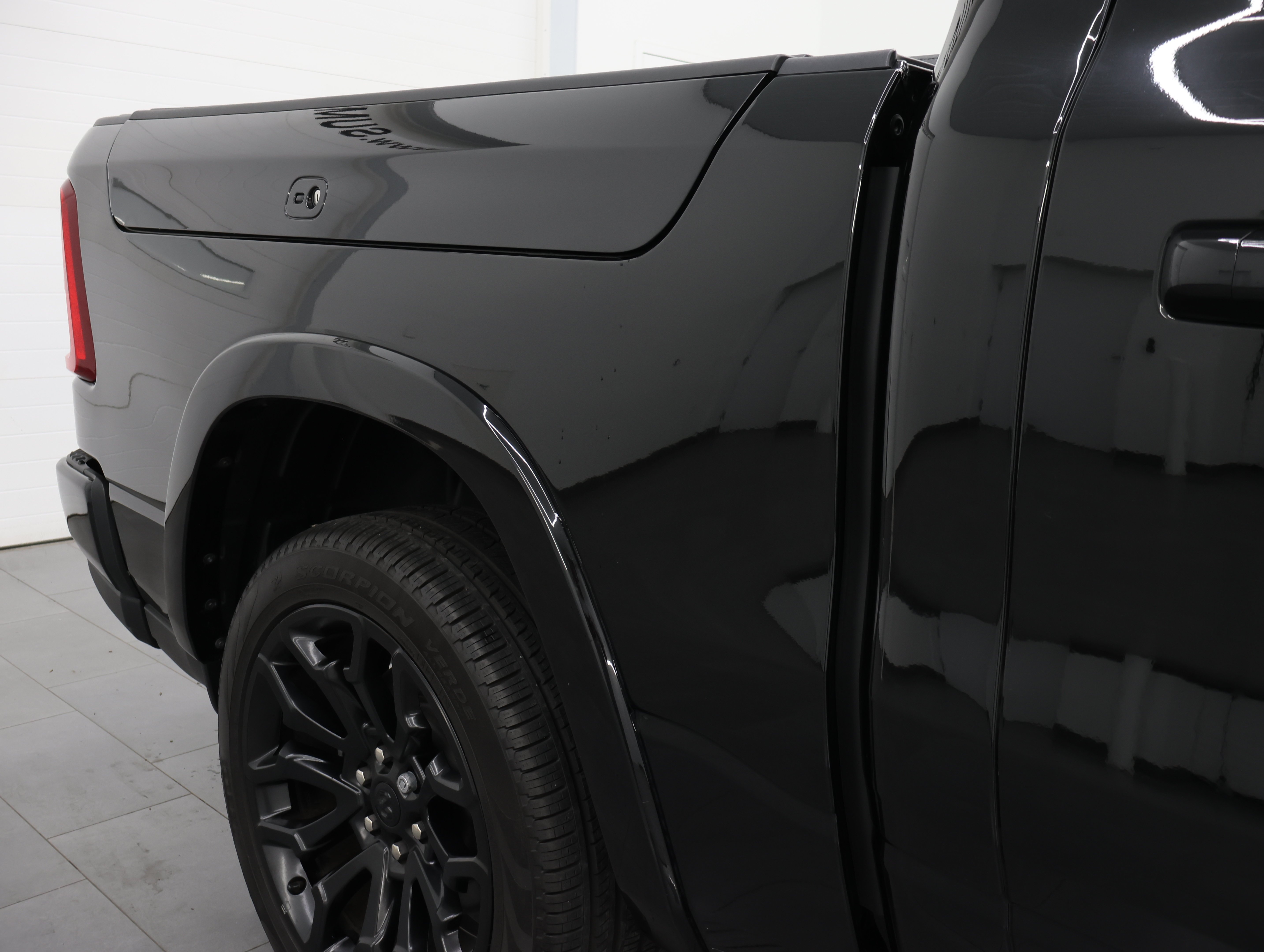Used 2025 Diamond Black Crystal Pearlcoat Ram Limited image 27
