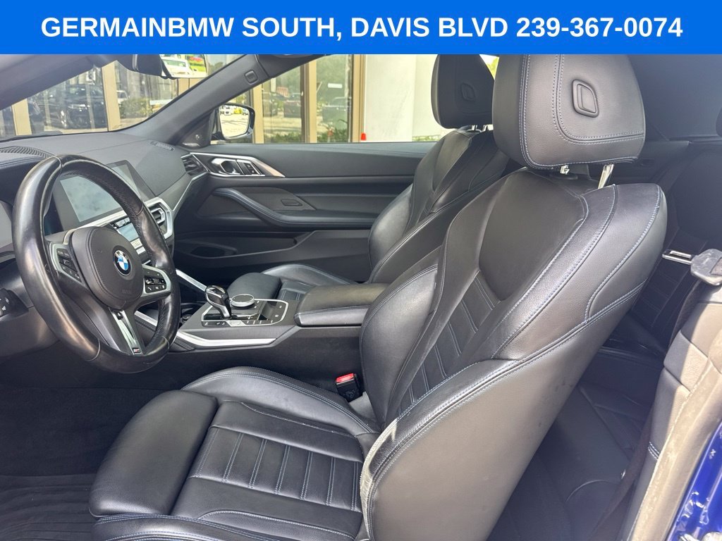 Used 2021 Blue Metallic BMW 430i image 16