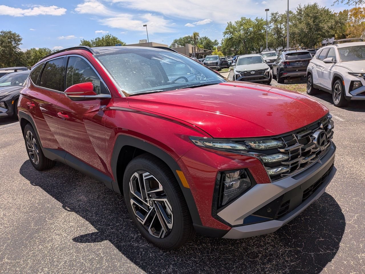 New 2026 Ultimate Red Hyundai Limited FWD image 1