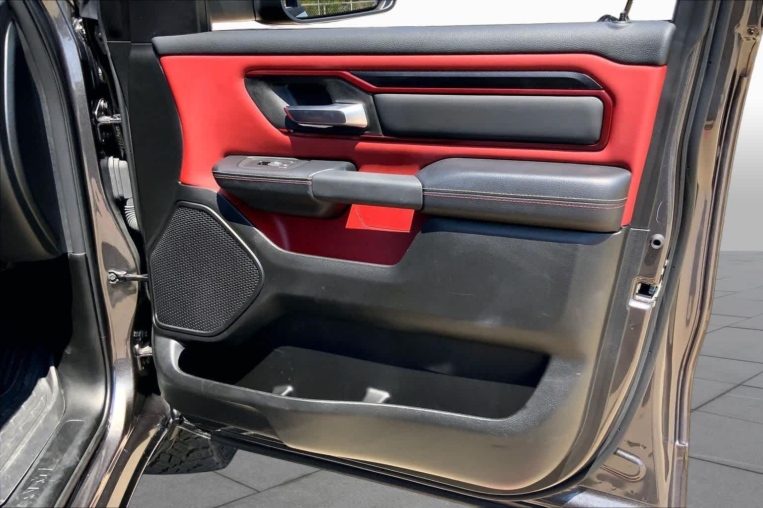 Used 2025 Granite Crystal Metallic Clearcoat Ram Rebel image 23