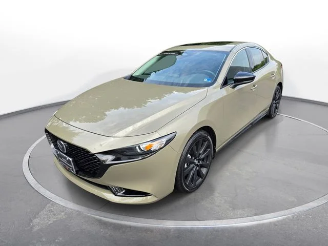 Certified Used 2025 Sand Metallic Mazda 2.5 Carbon Turbo image 1