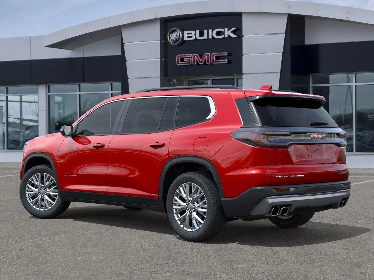 New 2026 Volcanic Red Tintcoat GMC Elevation image 3