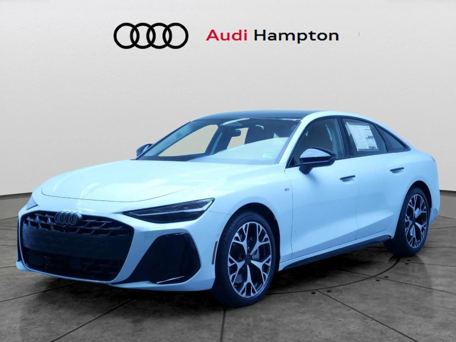 New 2026 Glacier White Metallic Audi Premium Plus image 1
