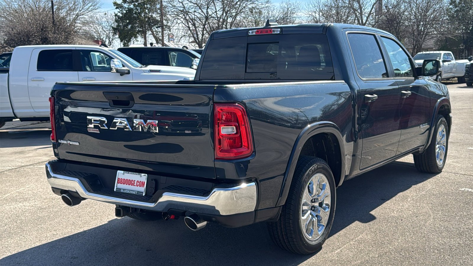 New 2026 Forged Blue Metallic Exterior Paint RAM Lone Star image 5