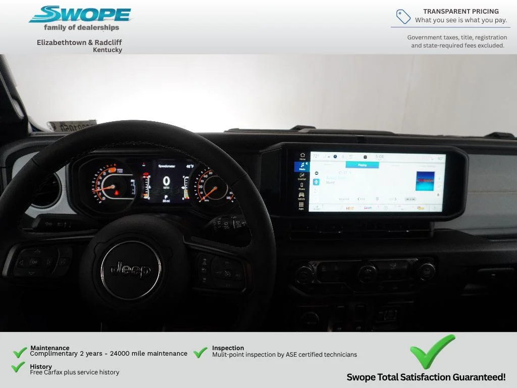 New 2026 Hydro Blue Pearl-Coat Exterior Paint Jeep Sport S image 2
