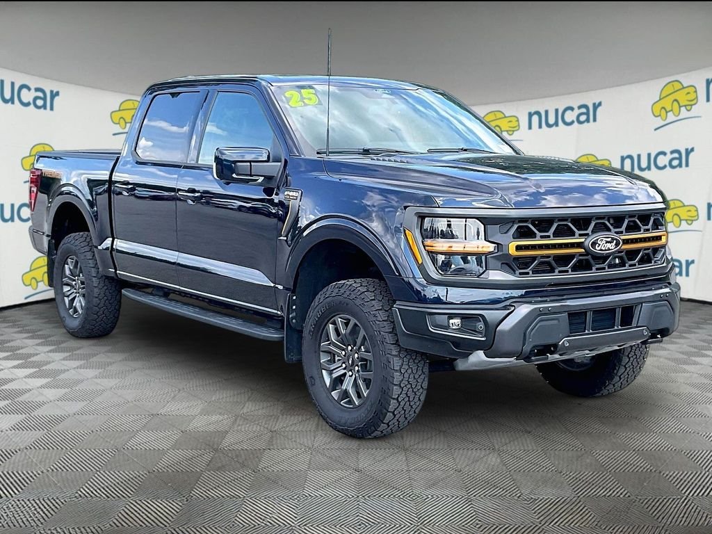 Used 2025 Antimatter Blue Metallic Ford Tremor image 1
