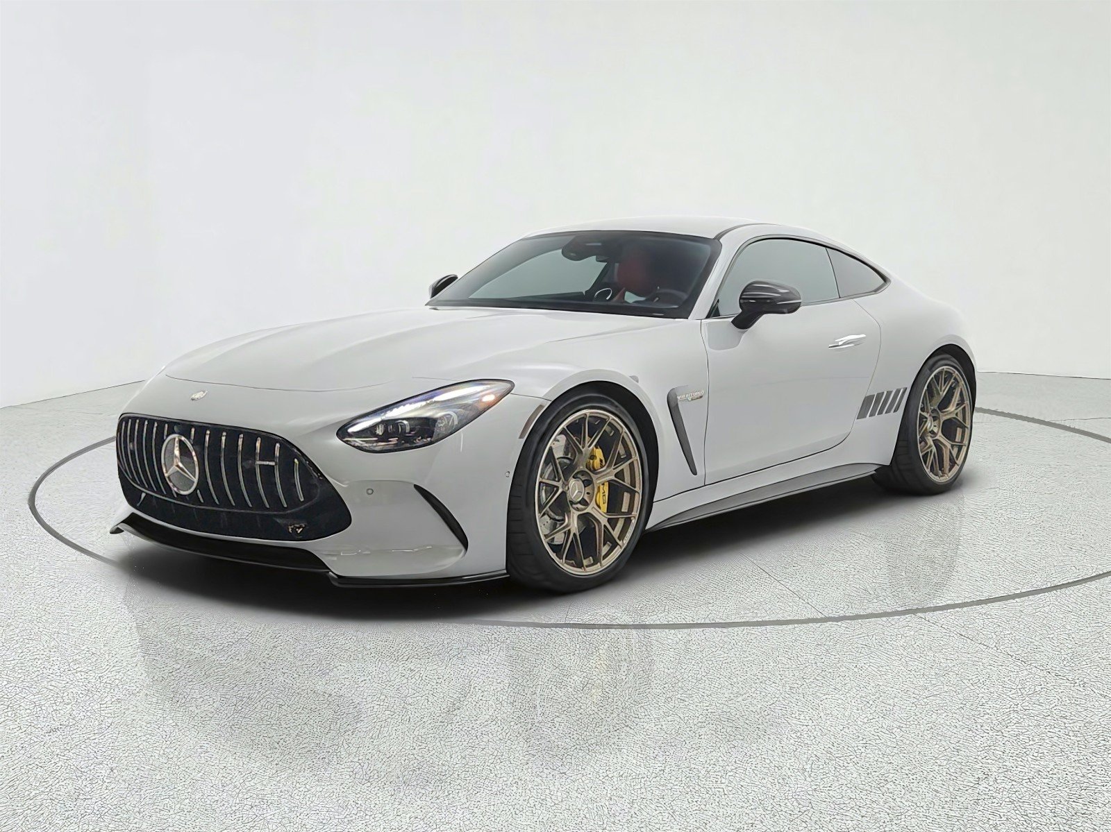 Certified Used 2025 MANUFAKTUR Alpine Grey Mercedes-Benz AMG® GT 63 Coupe image 1