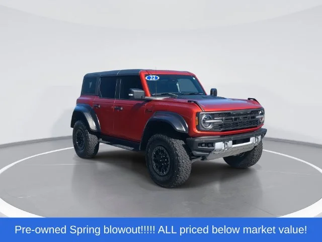 Used 2022 Red Ford Raptor image 2