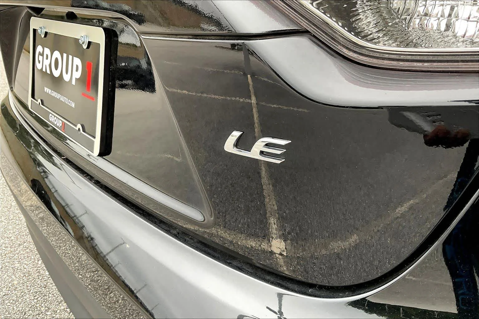Used 2024 Midnight Black Metallic Toyota LE image 10