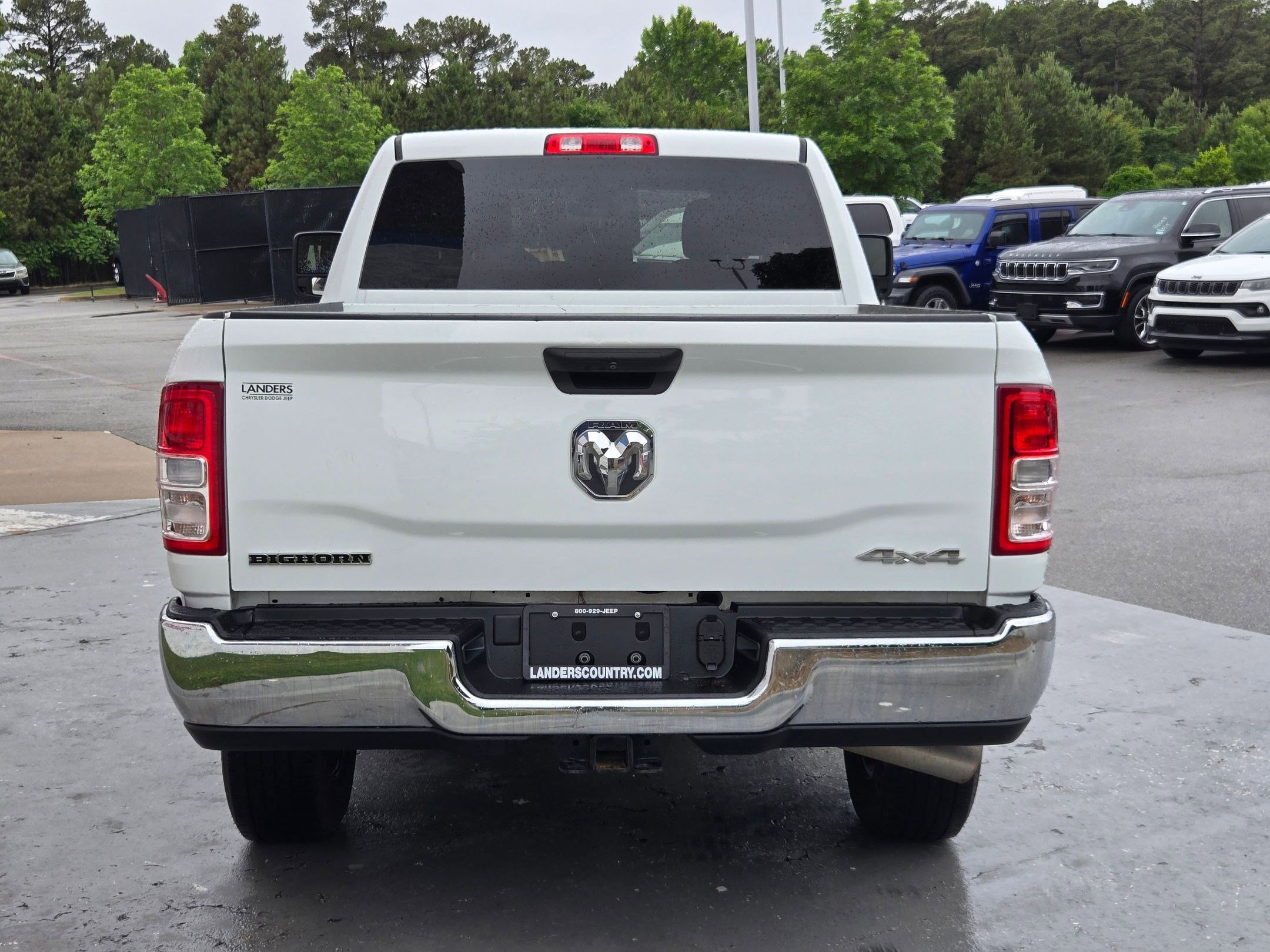 Used 2024 Bright White Clearcoat RAM Big Horn image 6