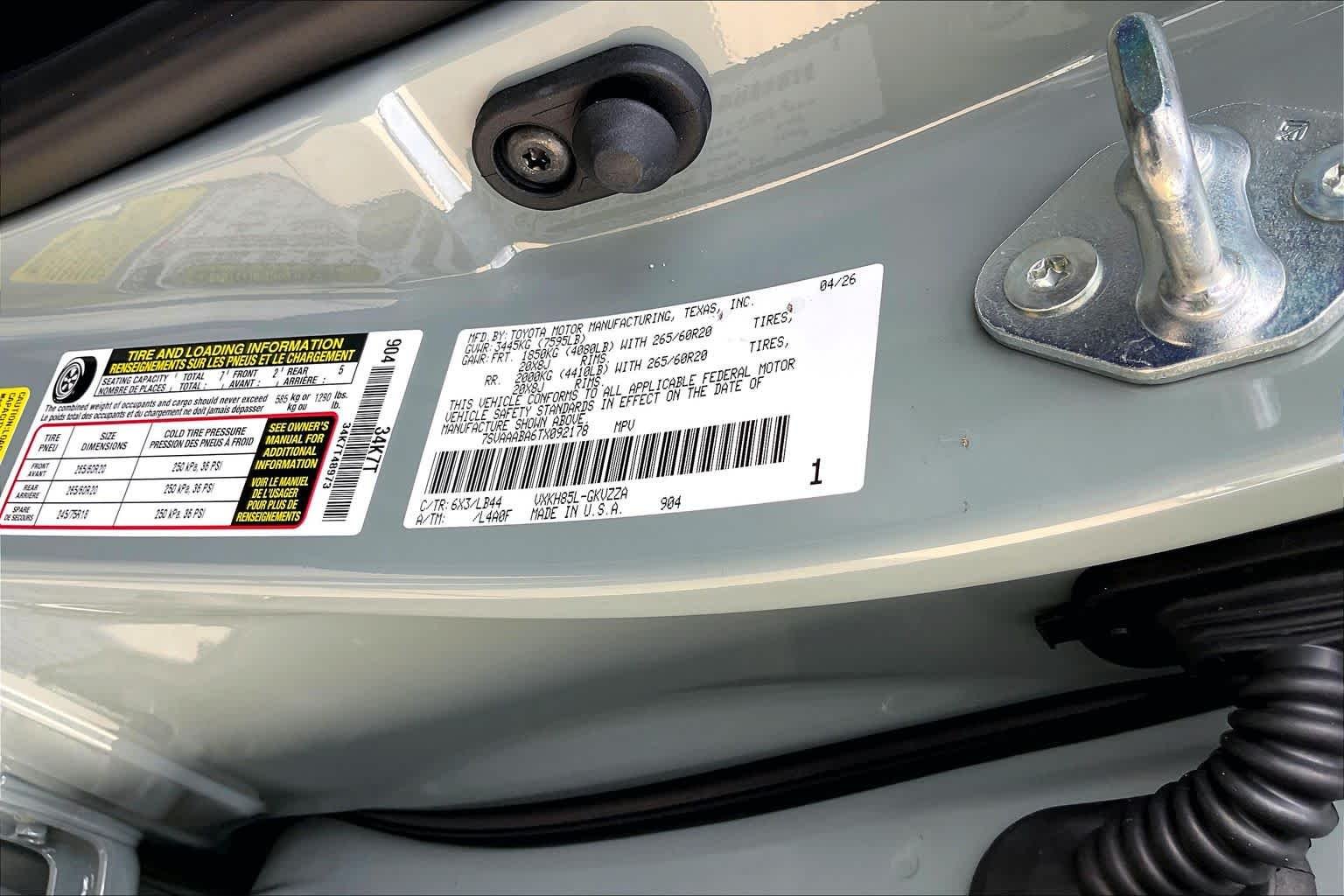 Used 2026 Lunar Rock Toyota 1794 Edition image 21