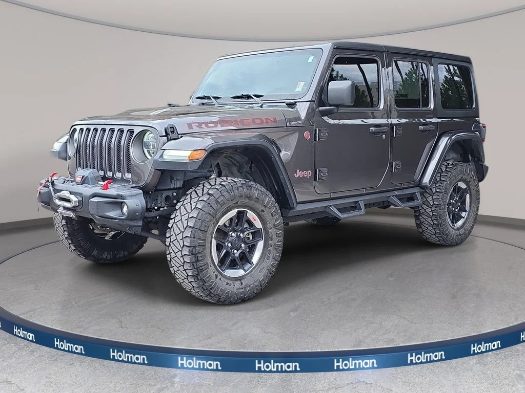 Used 2019 Gray Jeep Unlimited Rubicon image 1