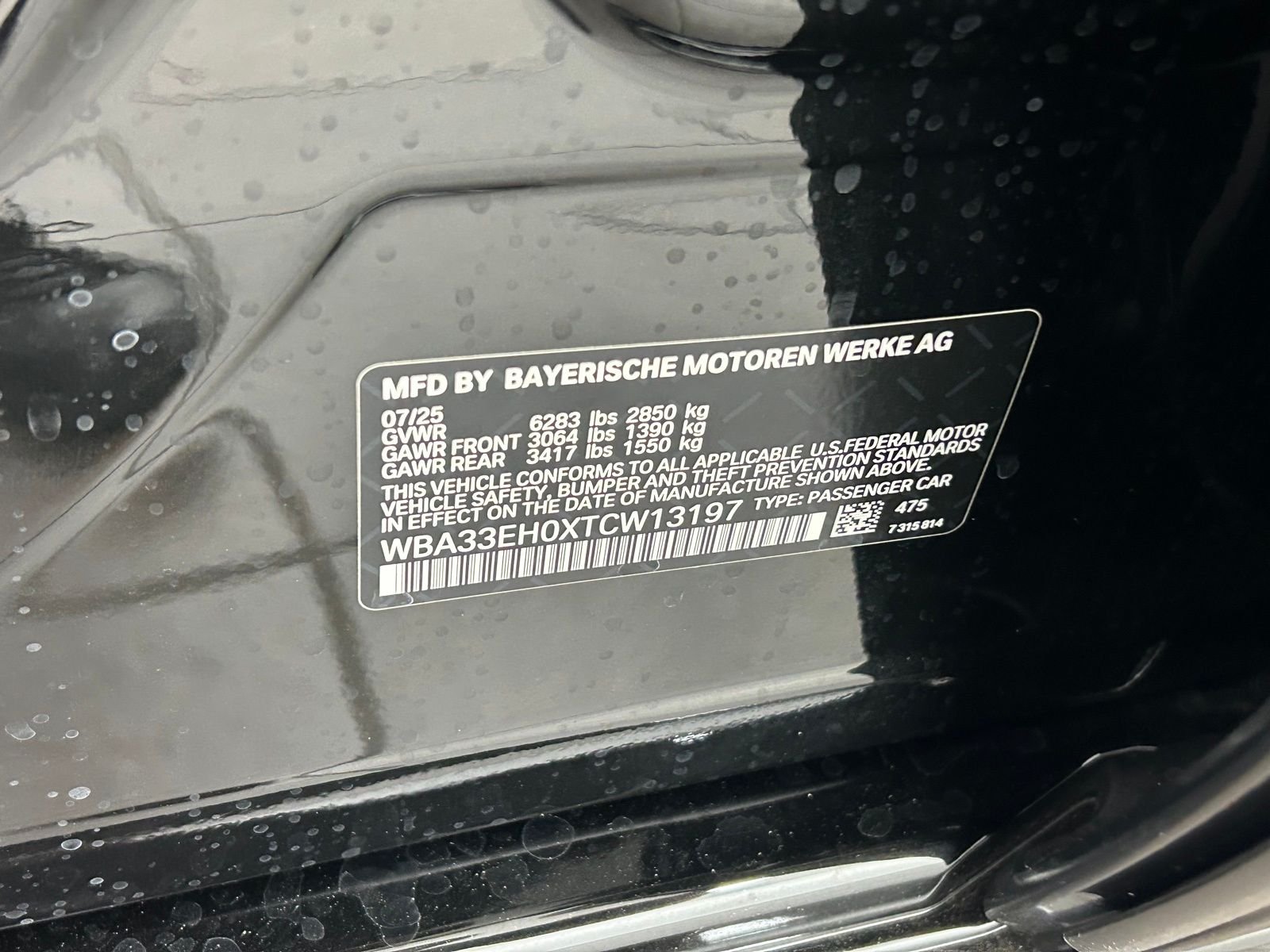 New 2026 Black Sapphire Metallic BMW 740i xDrive image 31
