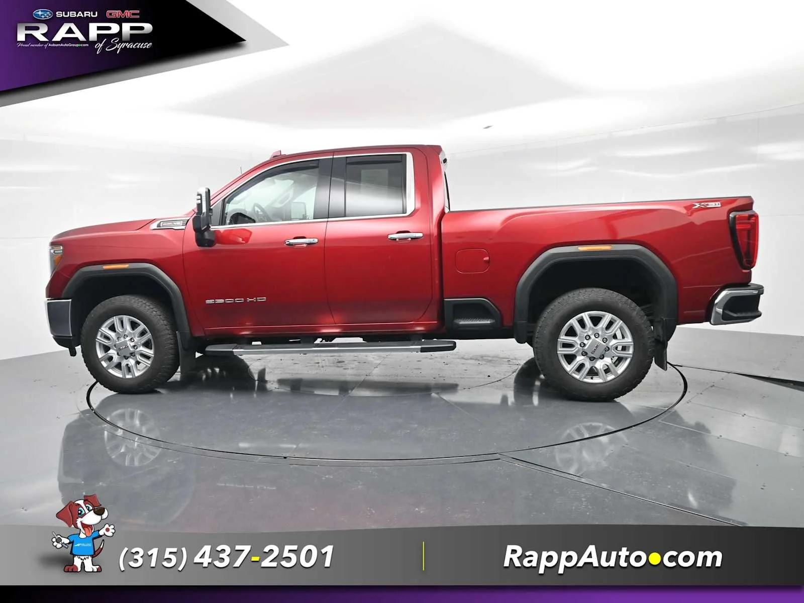 Used 2022 Cayenne Red Tintcoat GMC SLT image 4