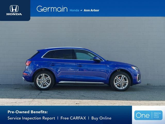 Used 2023 Blue Metallic Audi 55 Prestige image 8