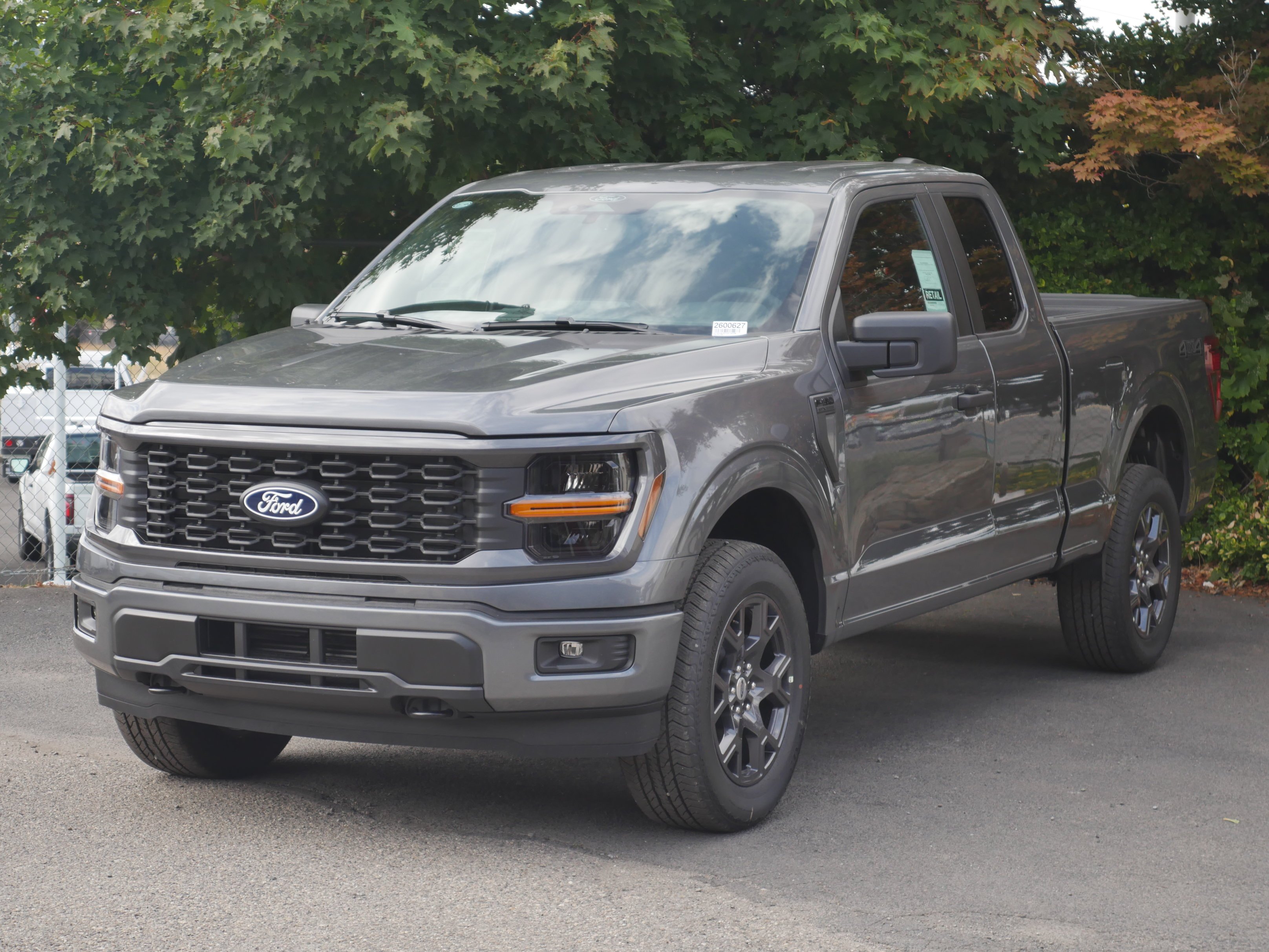 New 2026 Carbonized Gray Metallic Ford STX® image 2