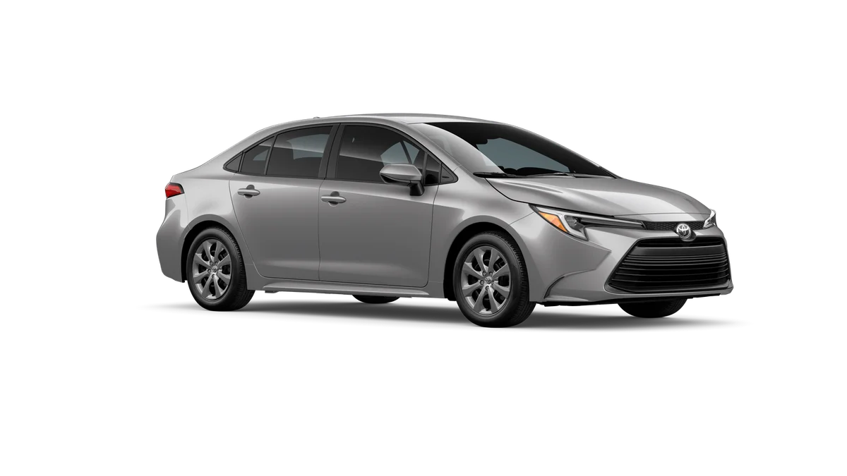 New 2026 Classic Silver Metallic Toyota Hybrid LE image 14