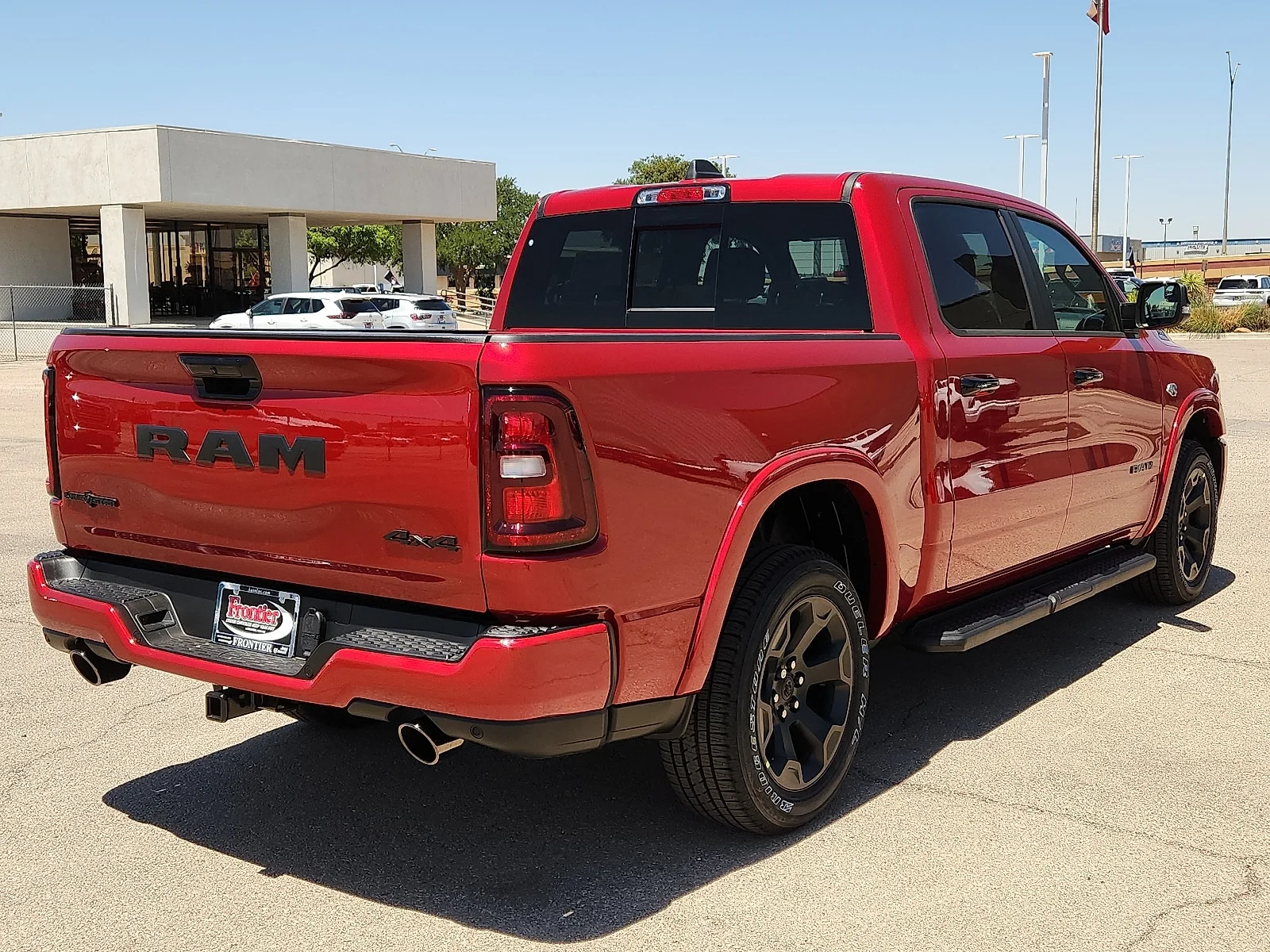 New 2026 Molten Red Pearl-Coat  Paint Ram LONE STAR CREW CAB 4X4 5