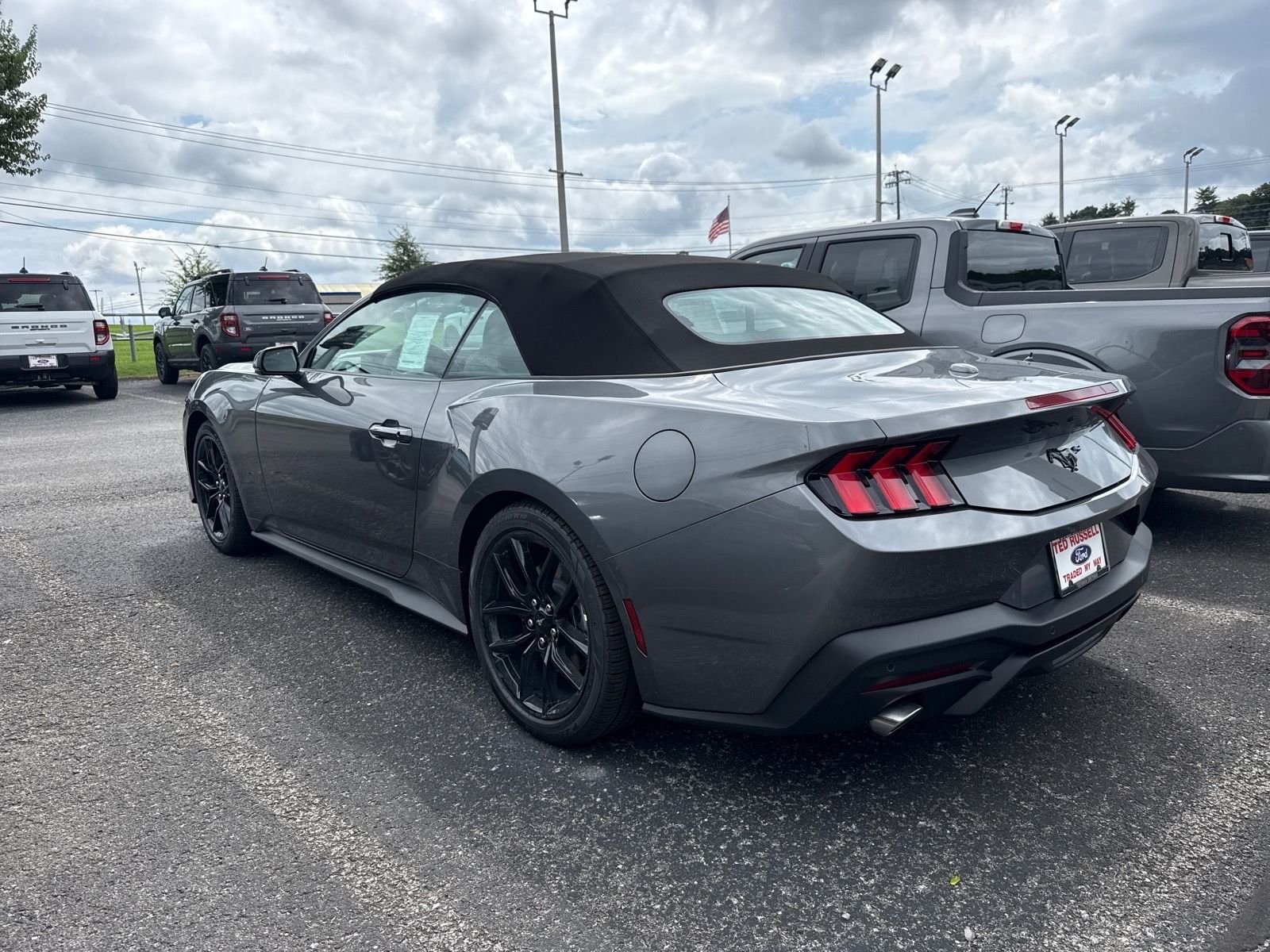 New 2026 Carbonized Gray Metallic Ford EcoBoost® Premium Convertible image 3