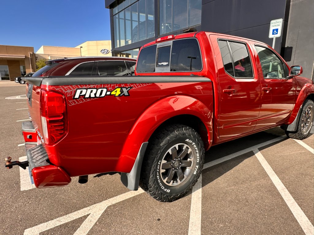 Used 2016 Lava Red Nissan PRO-4X image 3