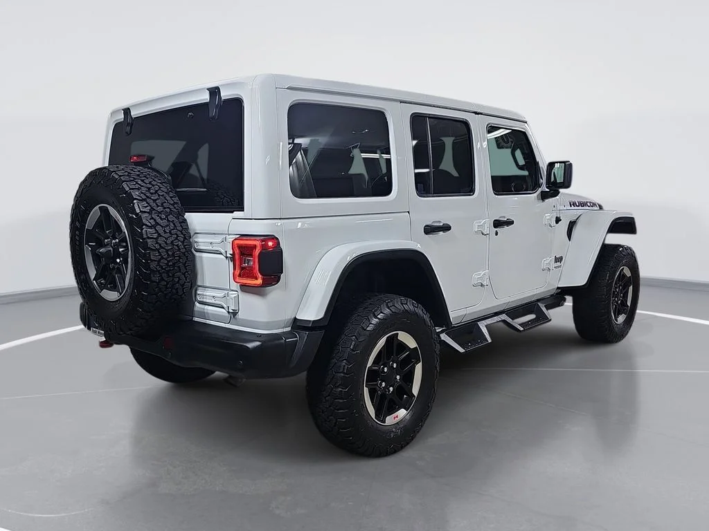 Used 2020 White/off-white Jeep Unlimited Rubicon image 3