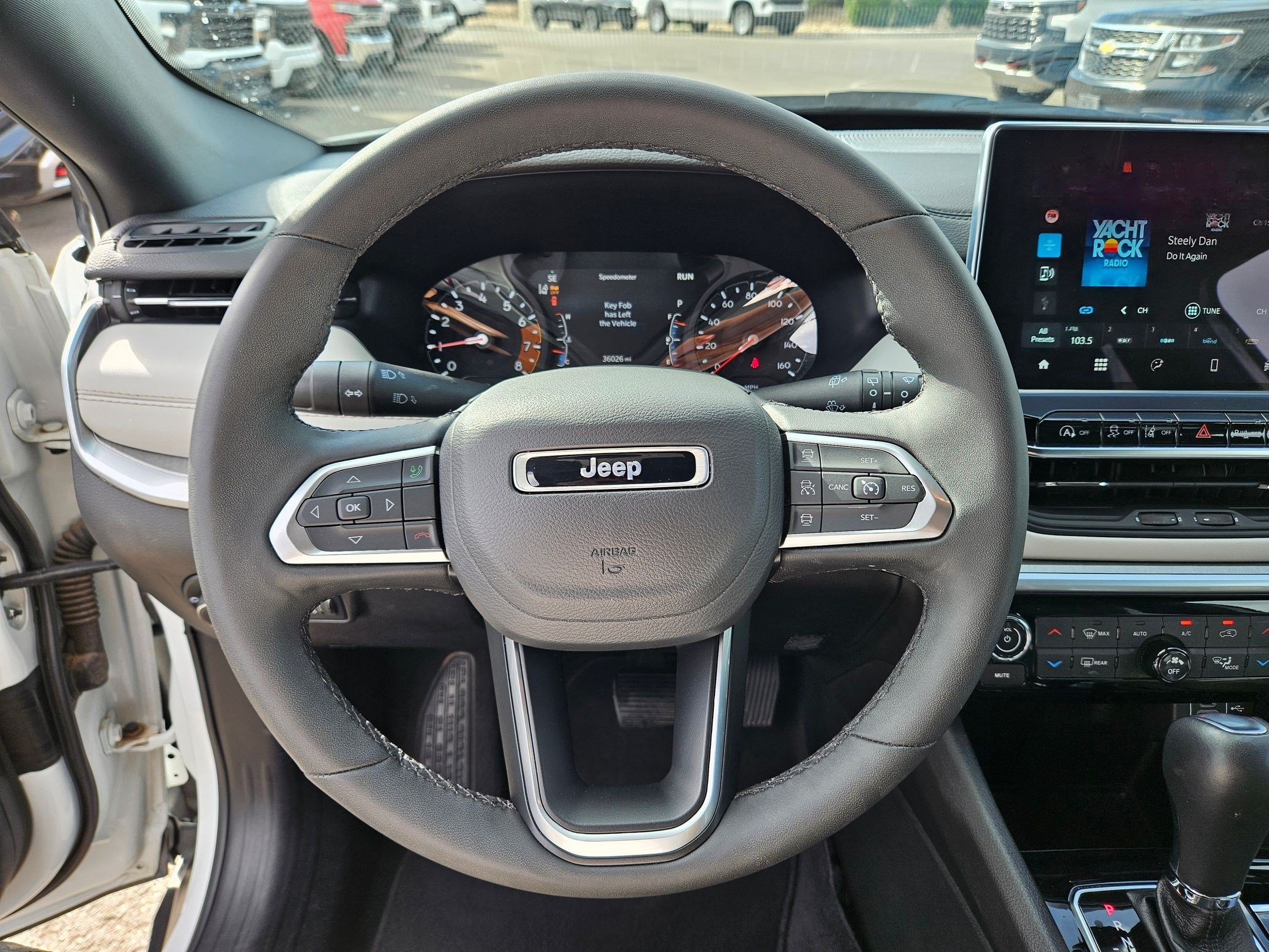 Used 2025 Bright White Clearcoat Jeep Limited image 16