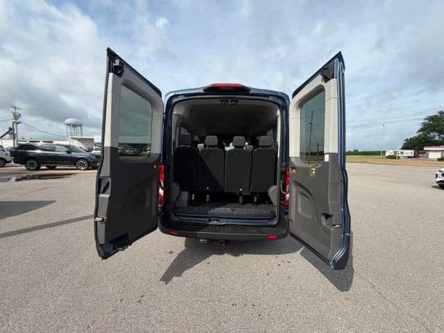 New 2026 Blue Metallic Ford Passenger Van XLT image 42