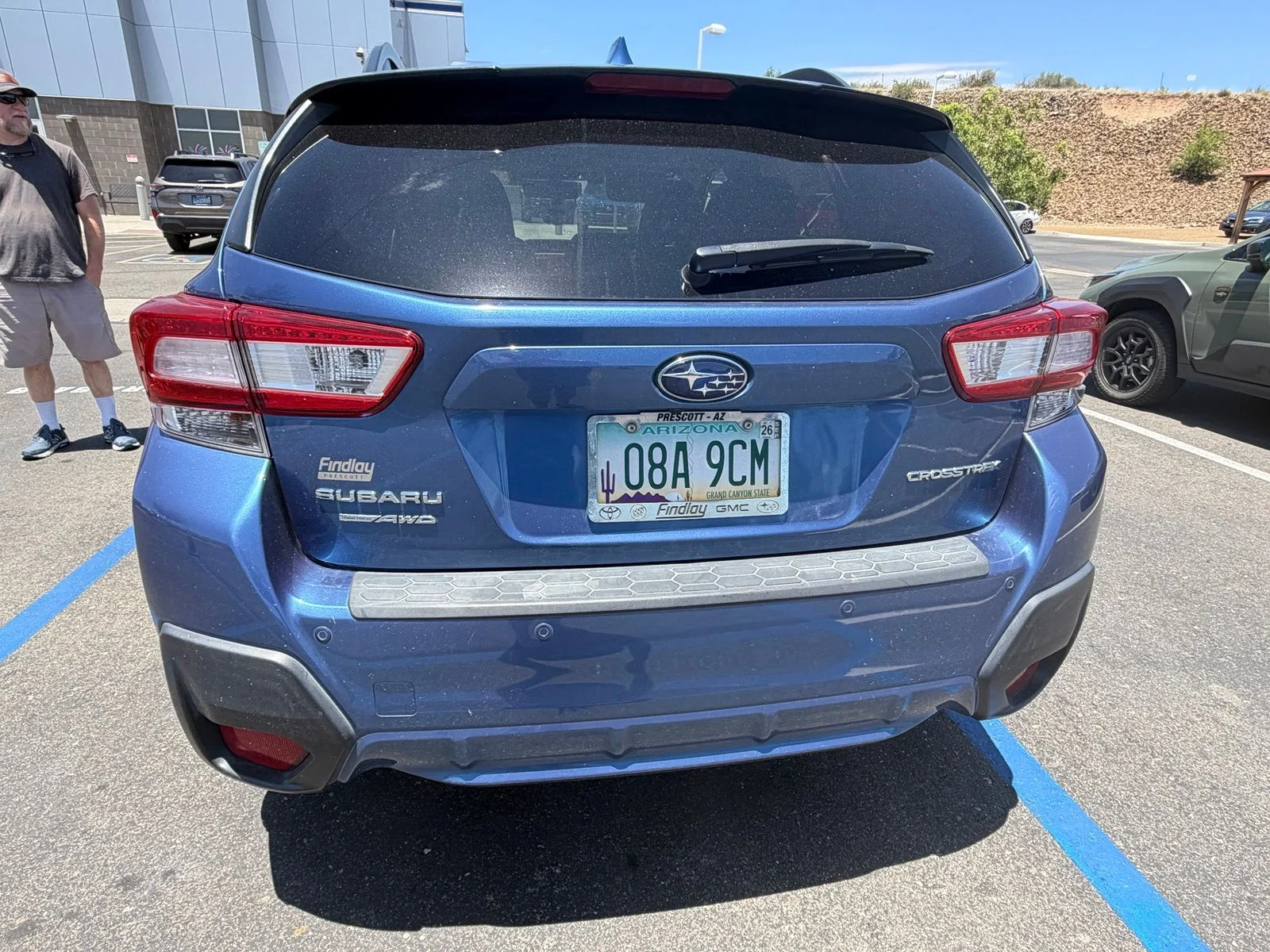 Used 2018 Blue Subaru 2.0i Limited image 4