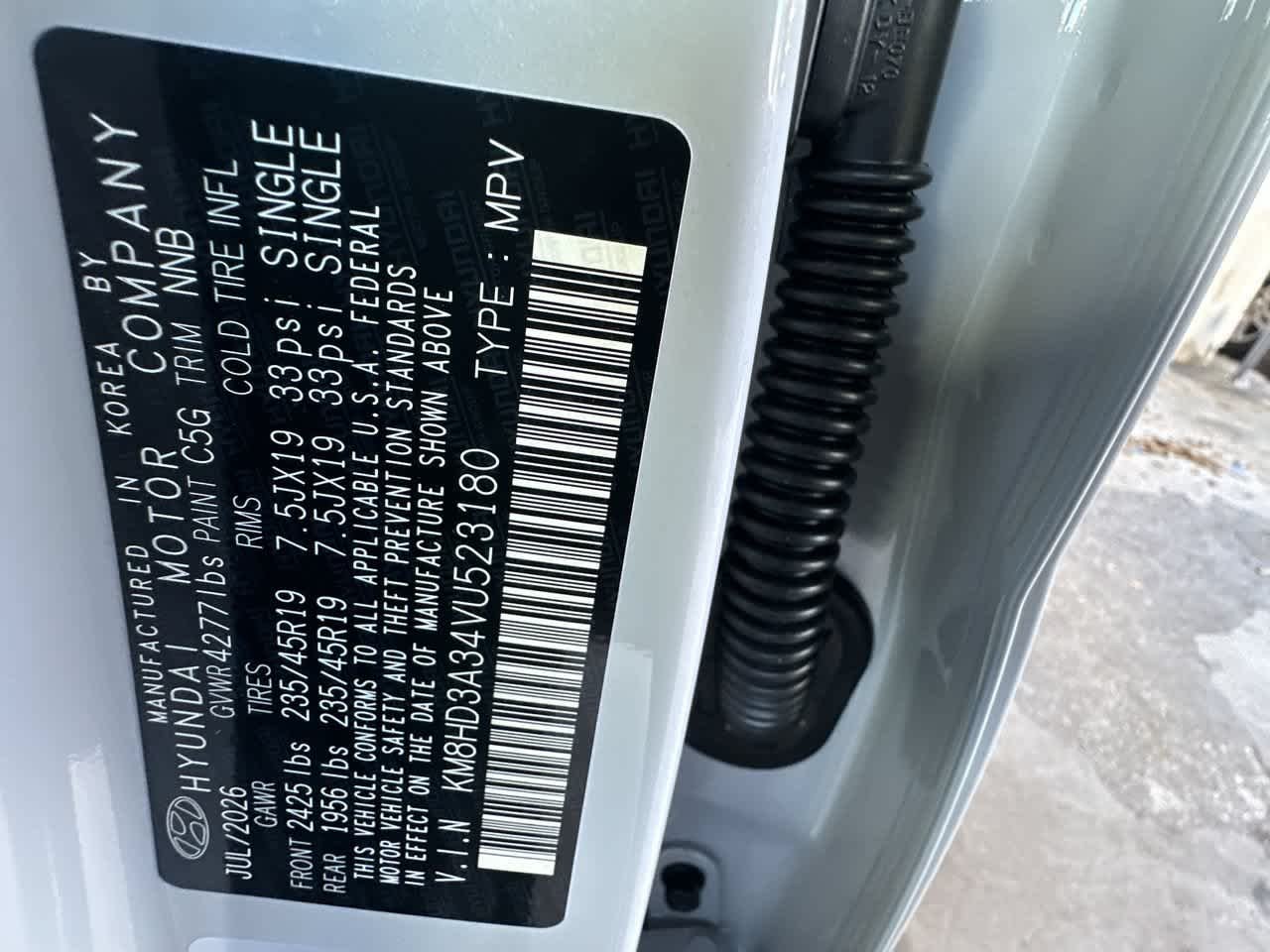 New 2027 Cyber Gray Metallic Hyundai SEL Premium FWD image 29