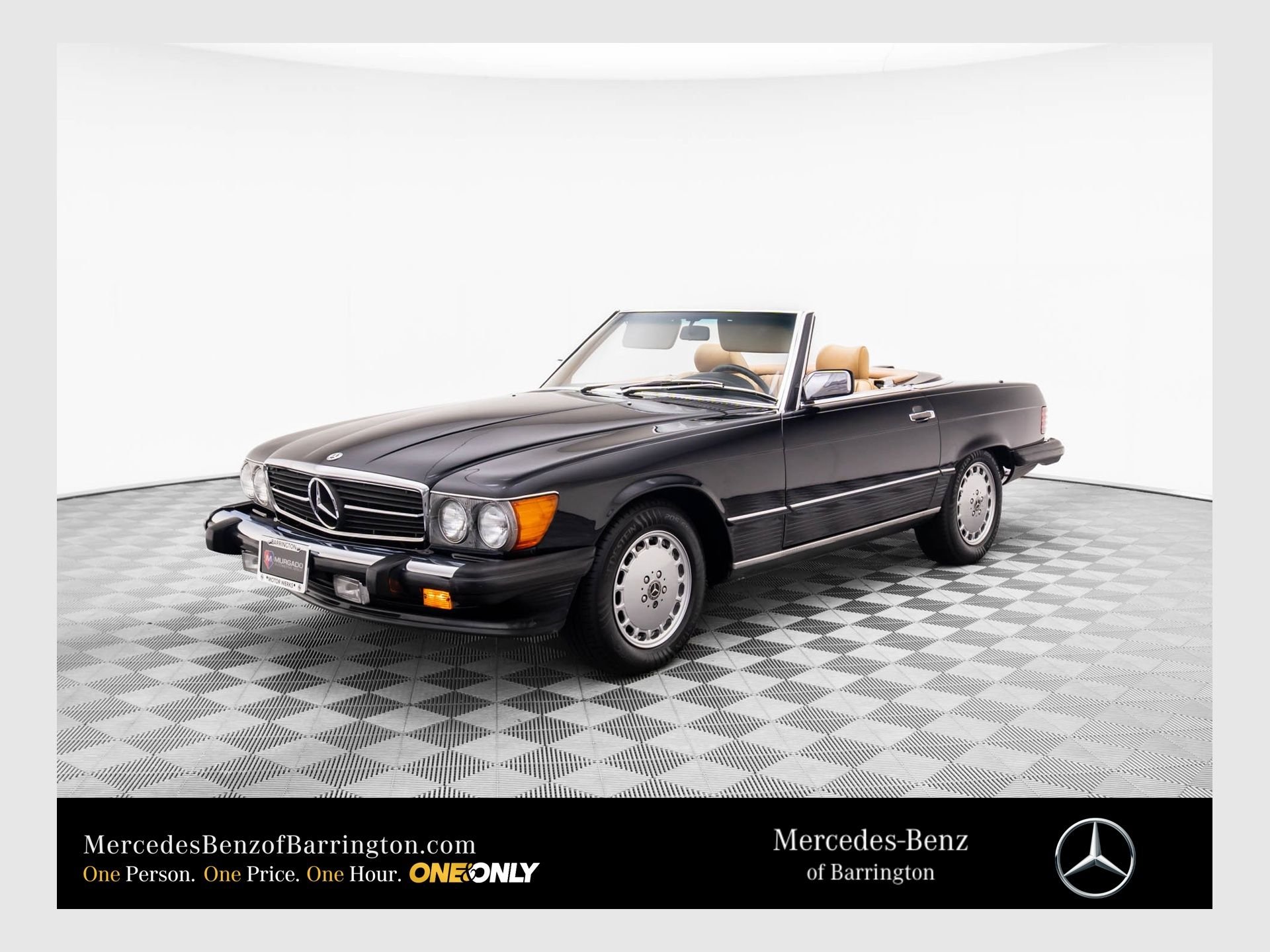 Pre-Owned 1987 Mercedes-Benz 500 560 SL 2D Convertible in