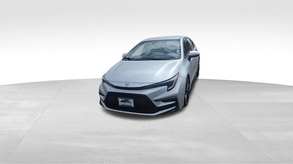 Used 2024 Silver Toyota SE image 3