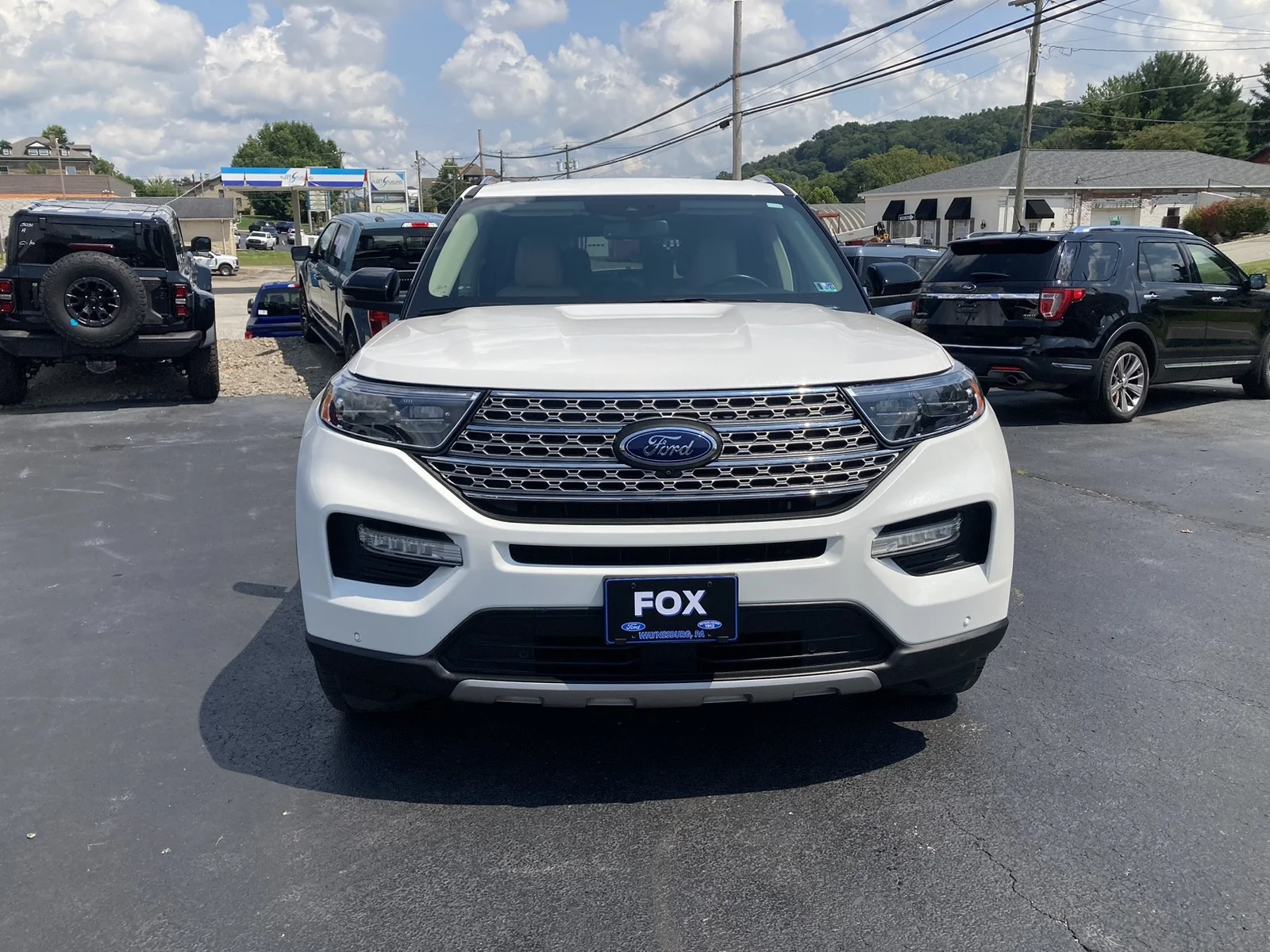 Certified Used 2022 White Ford Limited image 2