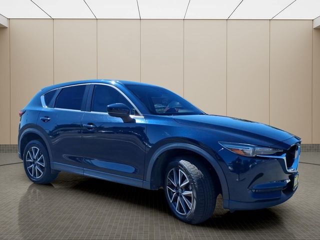 Used 2018 Blue Mazda Grand Touring image 4