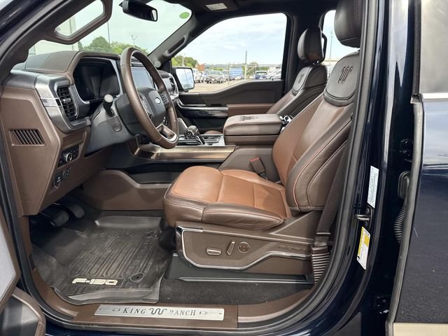 Used 2025 Antimatter Blue Metallic Ford King Ranch image 23