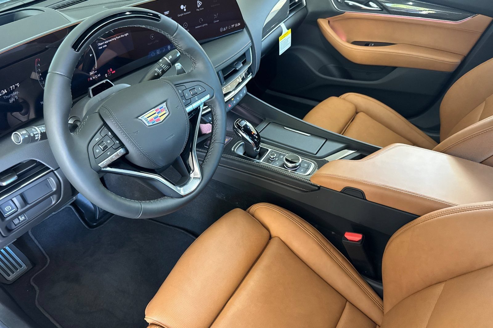 New 2026 Vibrant White Tricoat Cadillac Sport image 10