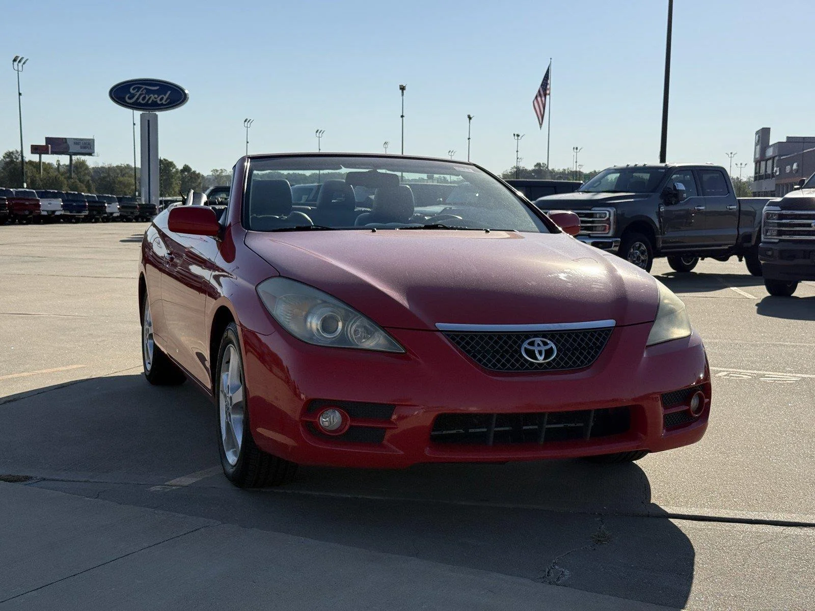 Used 2007 Toyota Camry Solara SLE with VIN 4T1FA38P07U122835 for sale in Kansas City