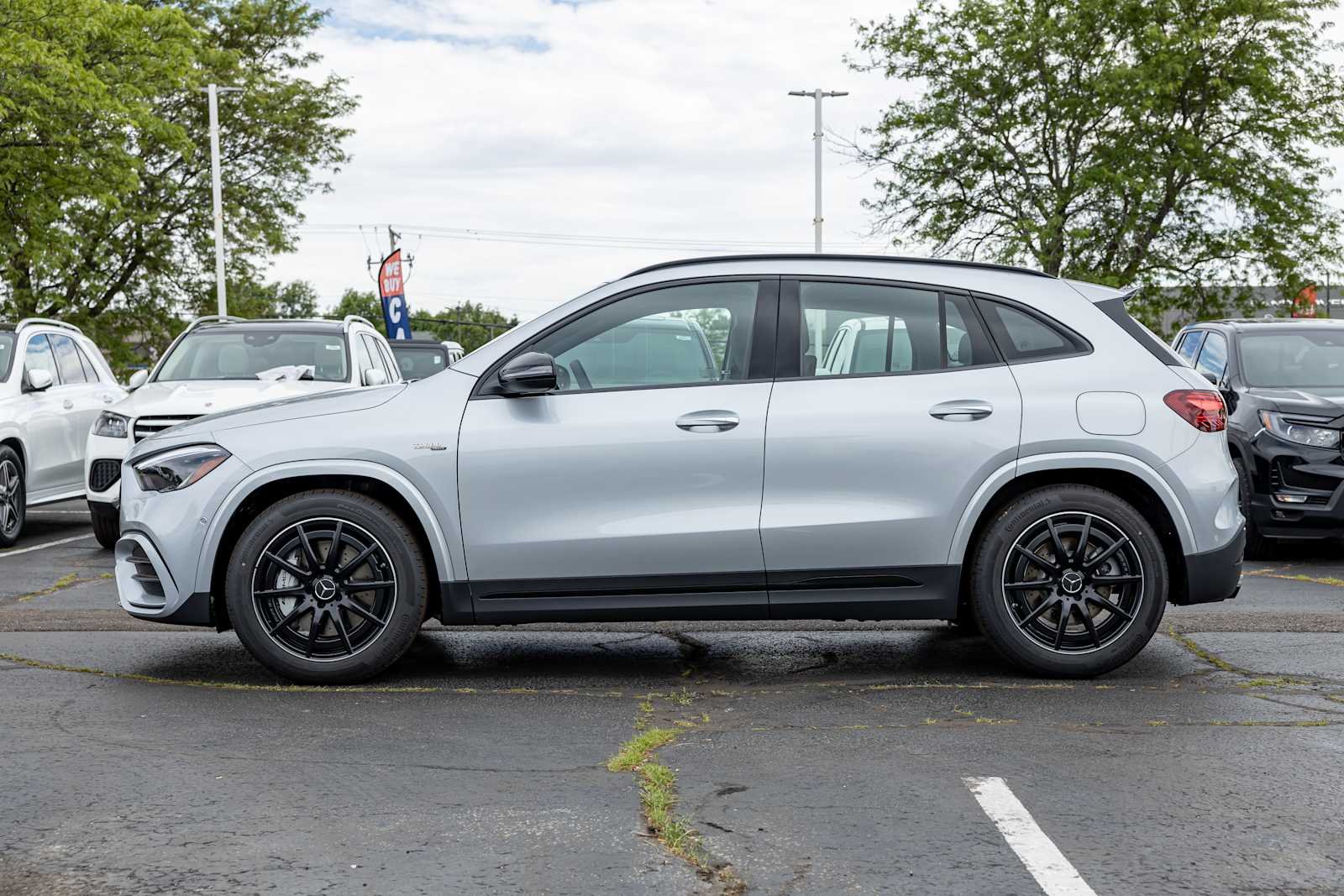 New 2026 Cirrus Silver Metallic Mercedes-Benz AMG® GLA 35 4MATIC SUV image 3