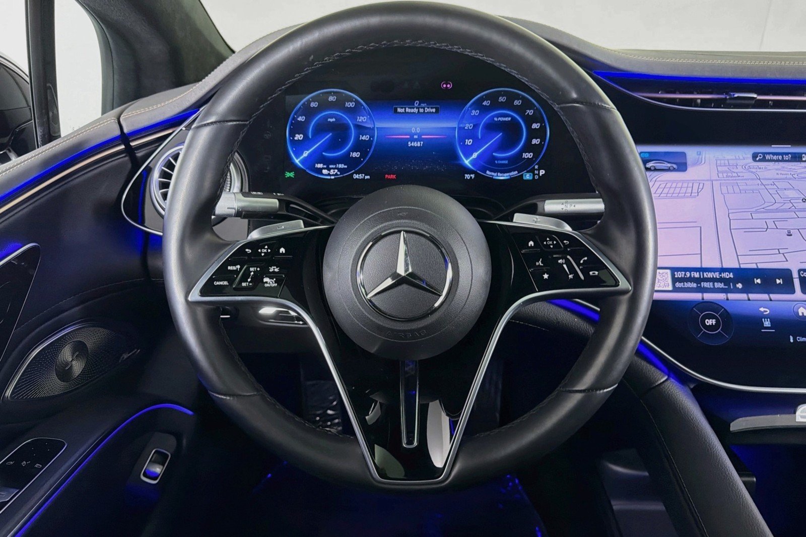 Certified Used 2023 Obsidian Black Metallic Mercedes-Benz EQS 450 image 20