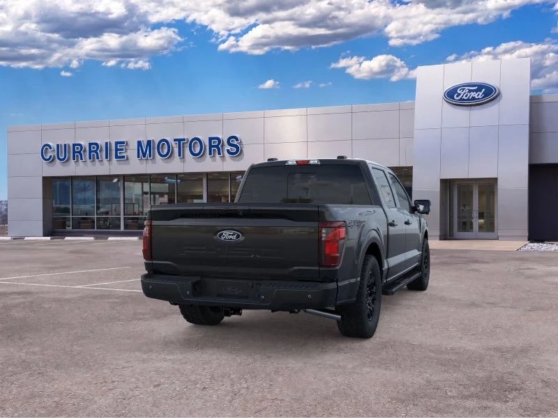 New 2026 Agate Black Metallic Ford XLT image 8