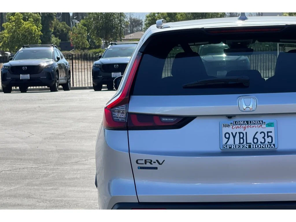 Certified Used 2026 Solar Silver Metallic Honda 2WD Sport-L Hybrid image 47
